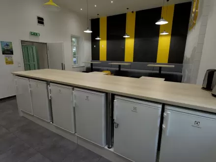 The Hive Party Hostel Kitchen
