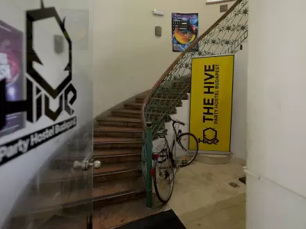 The Hive Party Hostel Entrance
